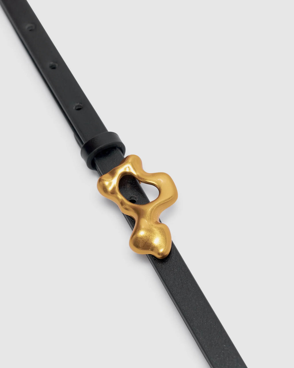 Leandra Belt Black Gold