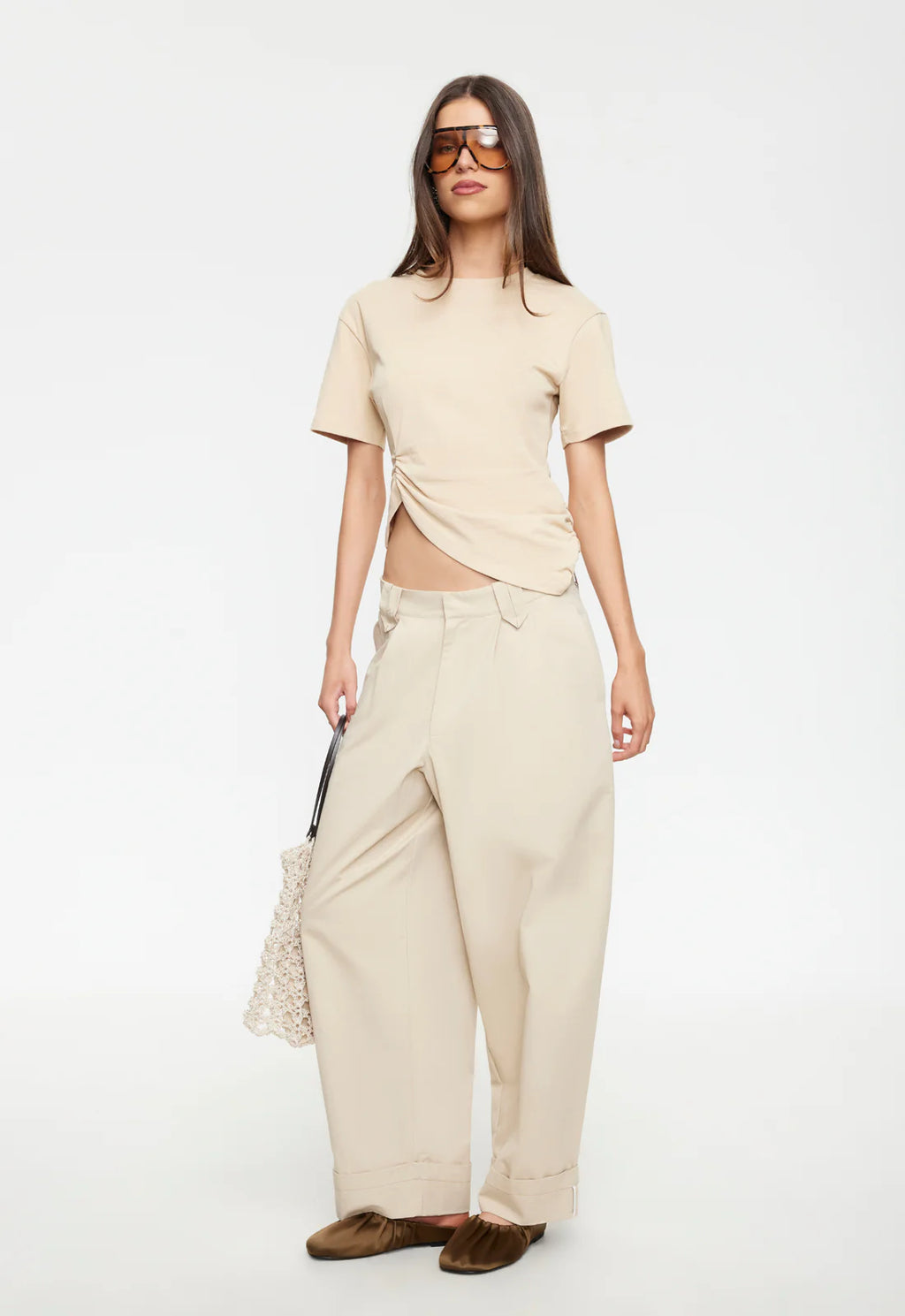 In Transit Tee Almond