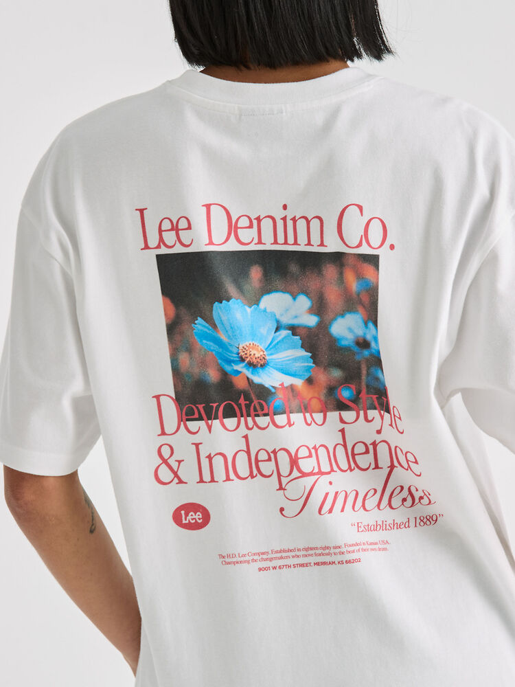 Timeless Baggy Tee White