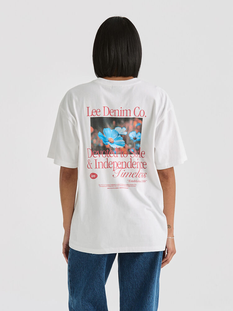 Timeless Baggy Tee White