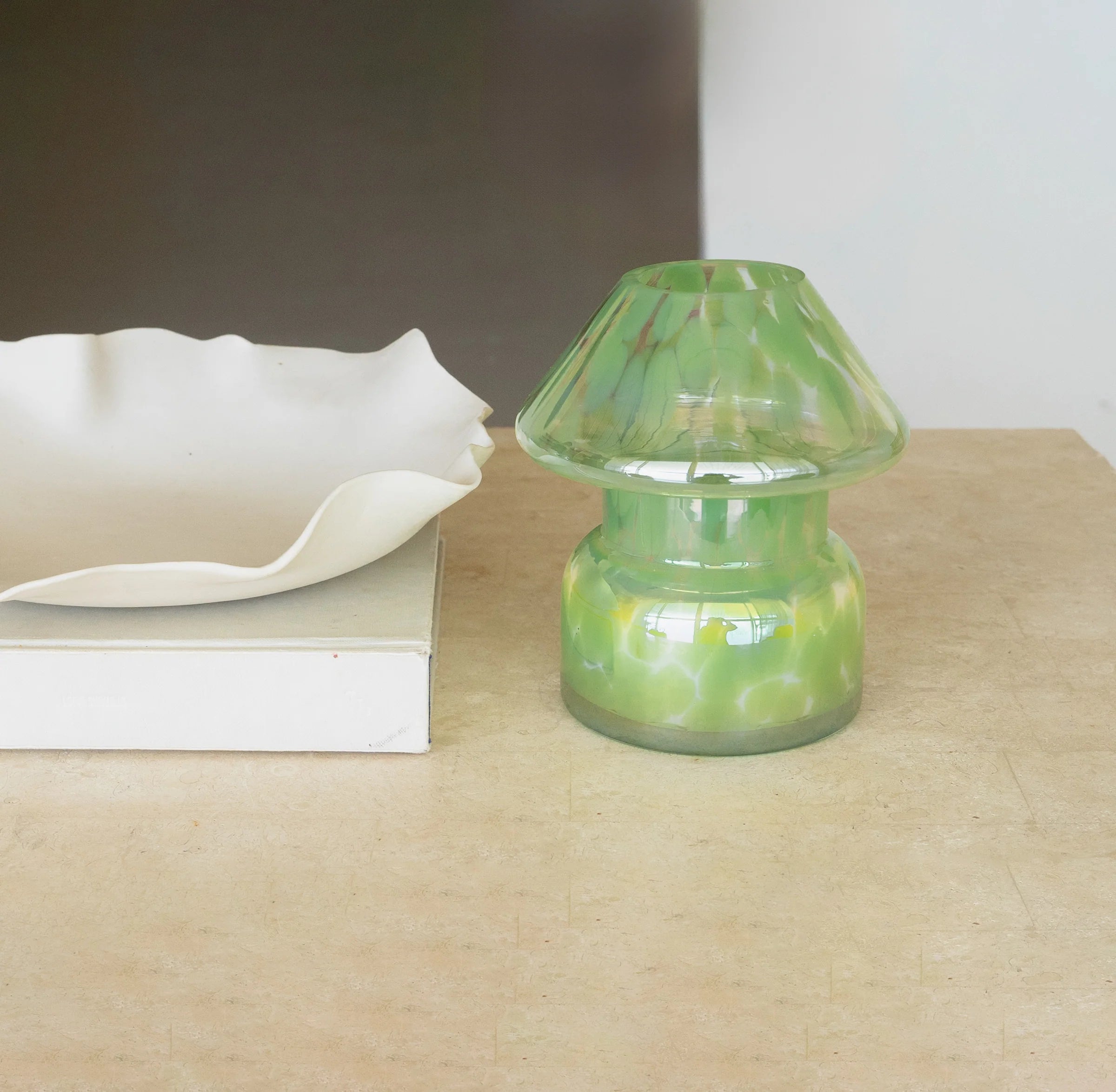 Candle Lamp Fairy Green