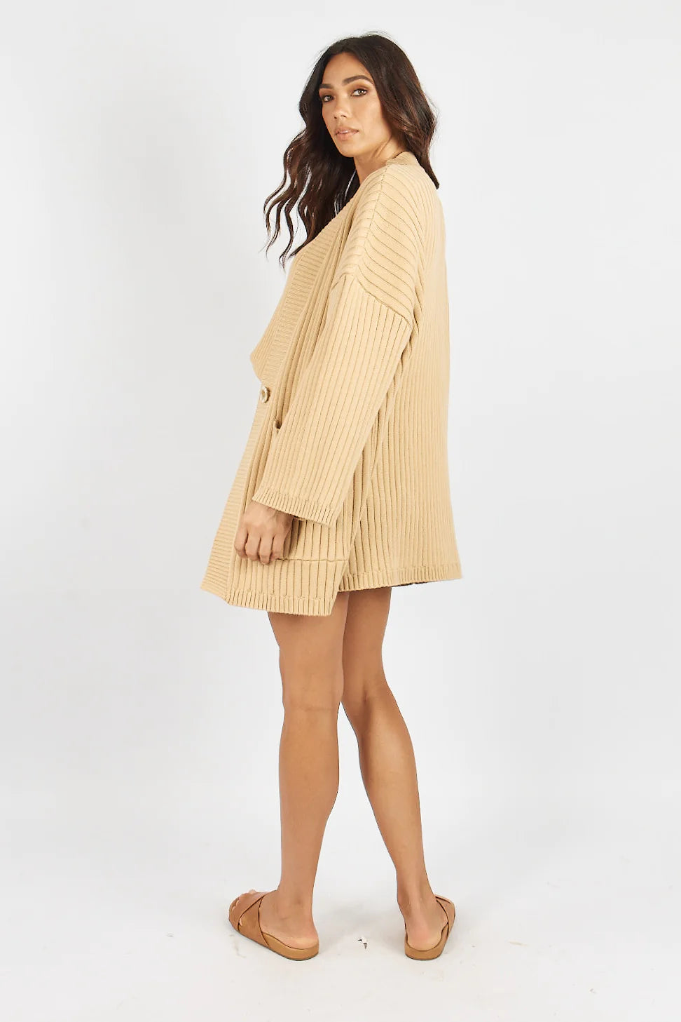 Ravello Cardigan Sand