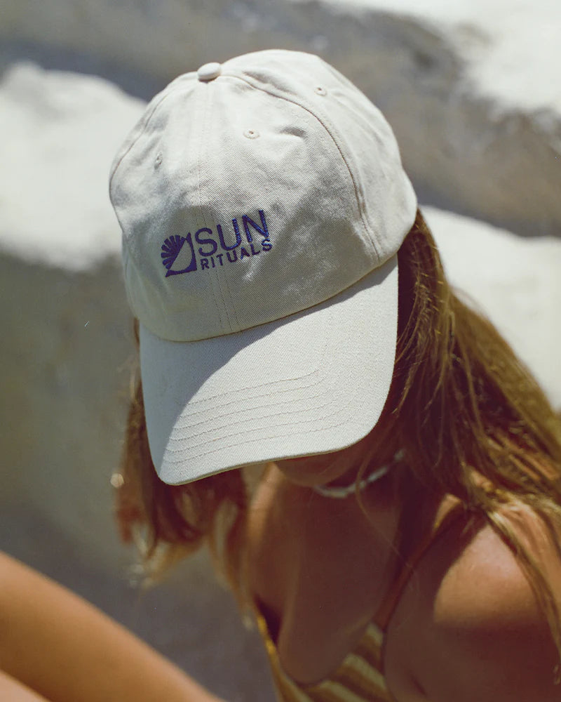 Iconic Logo Cap Ivory