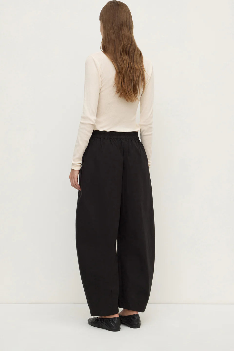 Lola Barrel Pant Black