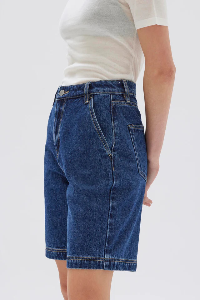 Longline Denim Short Heritage Blue