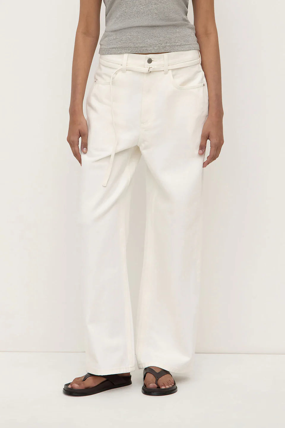 Loose Fit Jean Vintage White