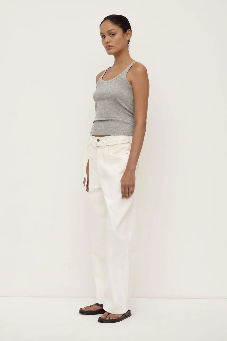 Loose Fit Jean Vintage White