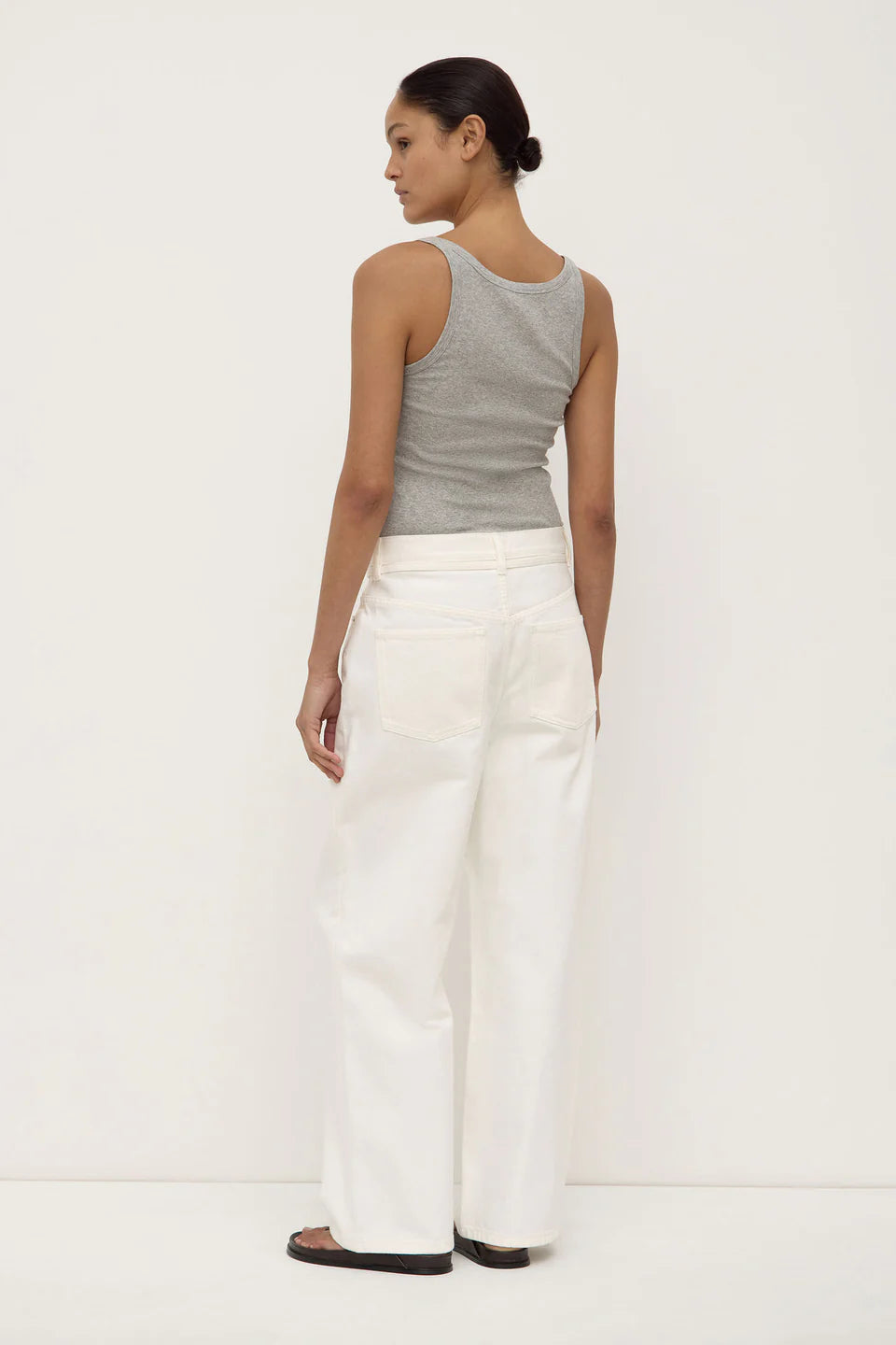 Loose Fit Jean Vintage White