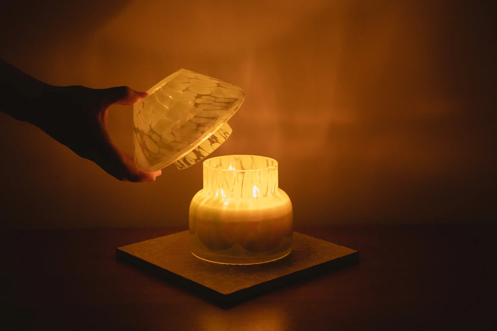 Candle Lamp Fairy Green