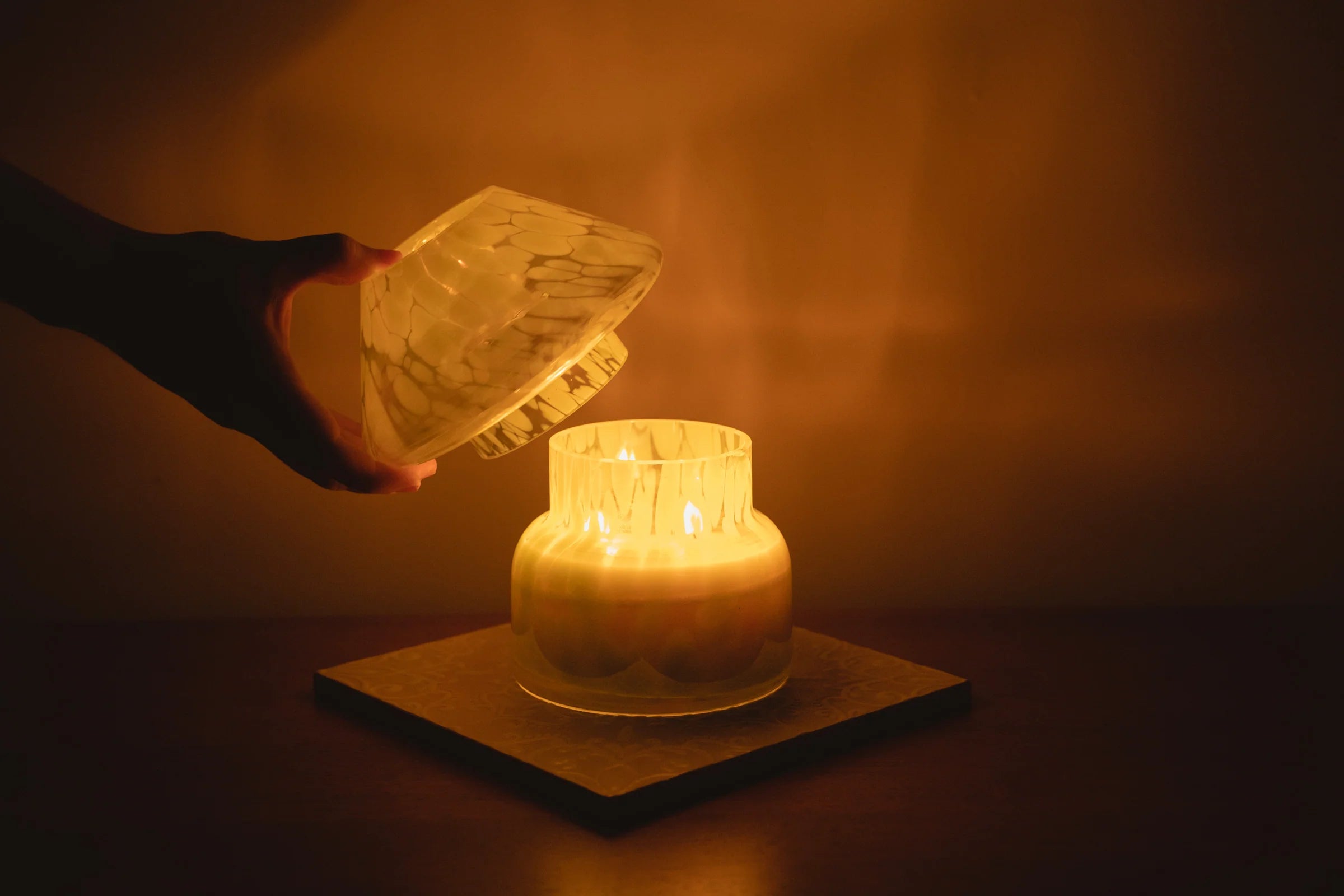 Candle Lamp Fairy Green