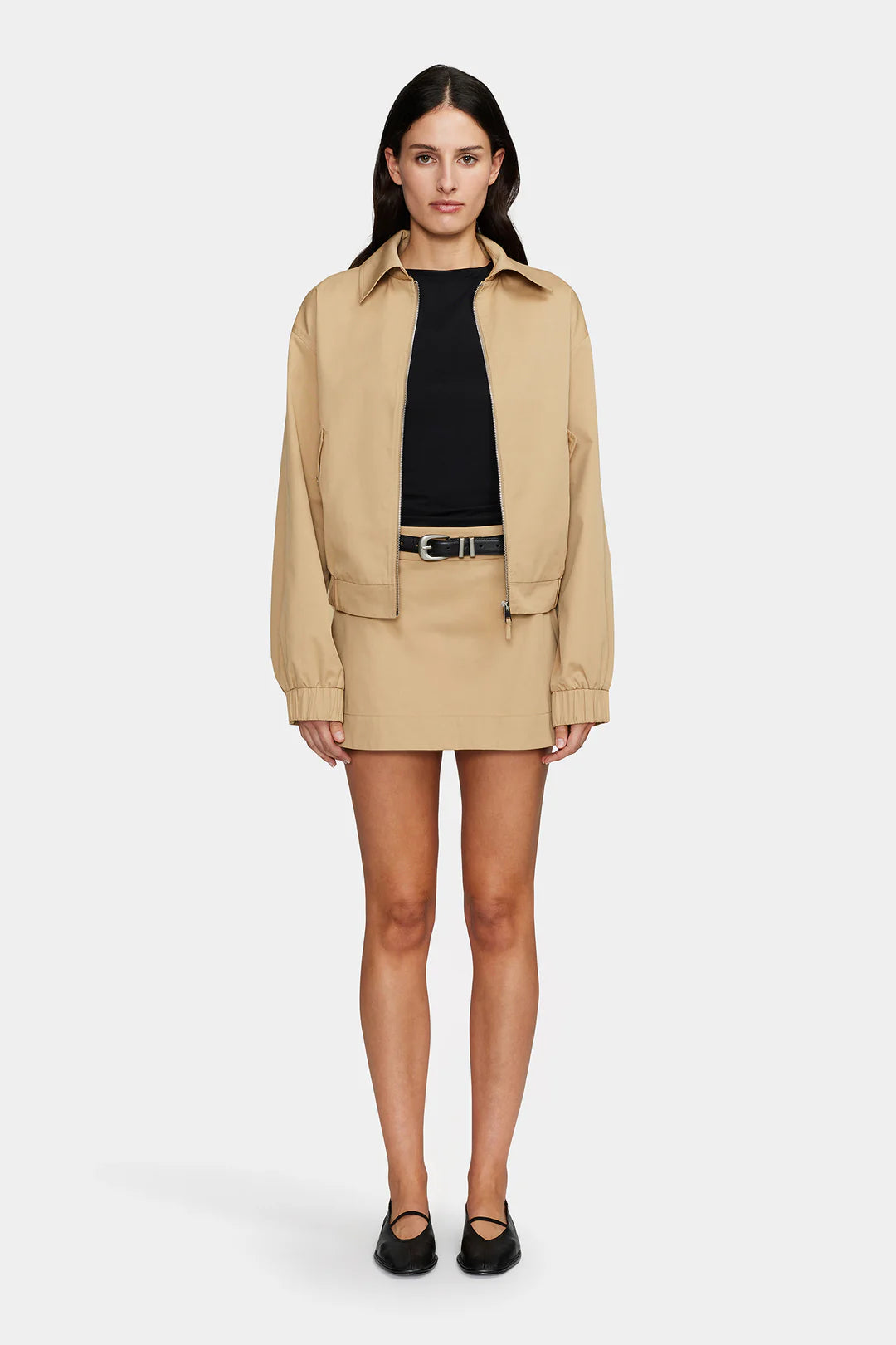 Nazra Mini Skirt Caramel