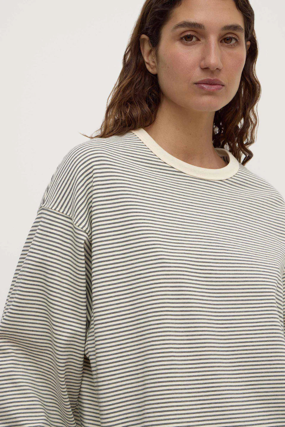 Malone Stripe LS Tee