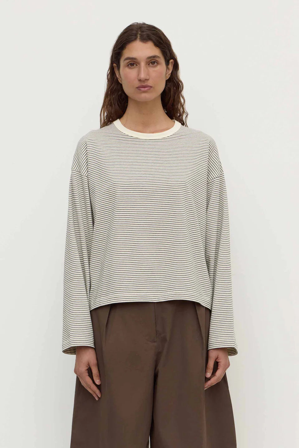 Malone Stripe LS Tee