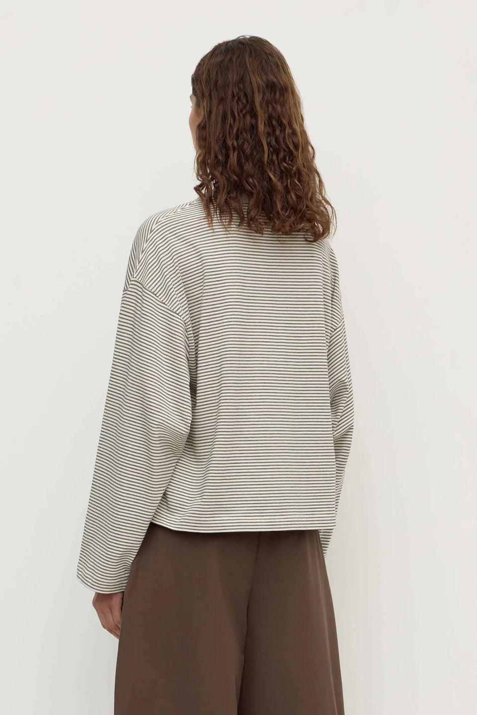 Malone Stripe LS Tee