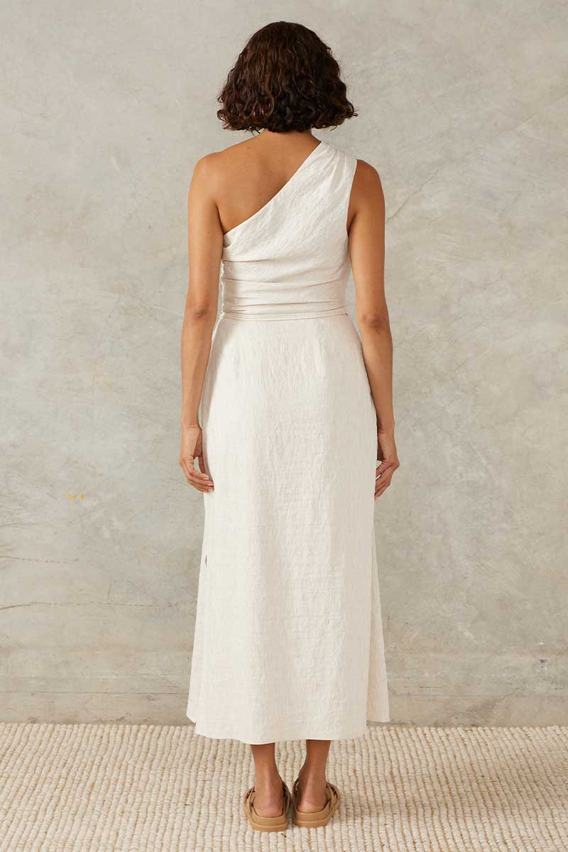 Dune Wrap Skirt Snow Marle