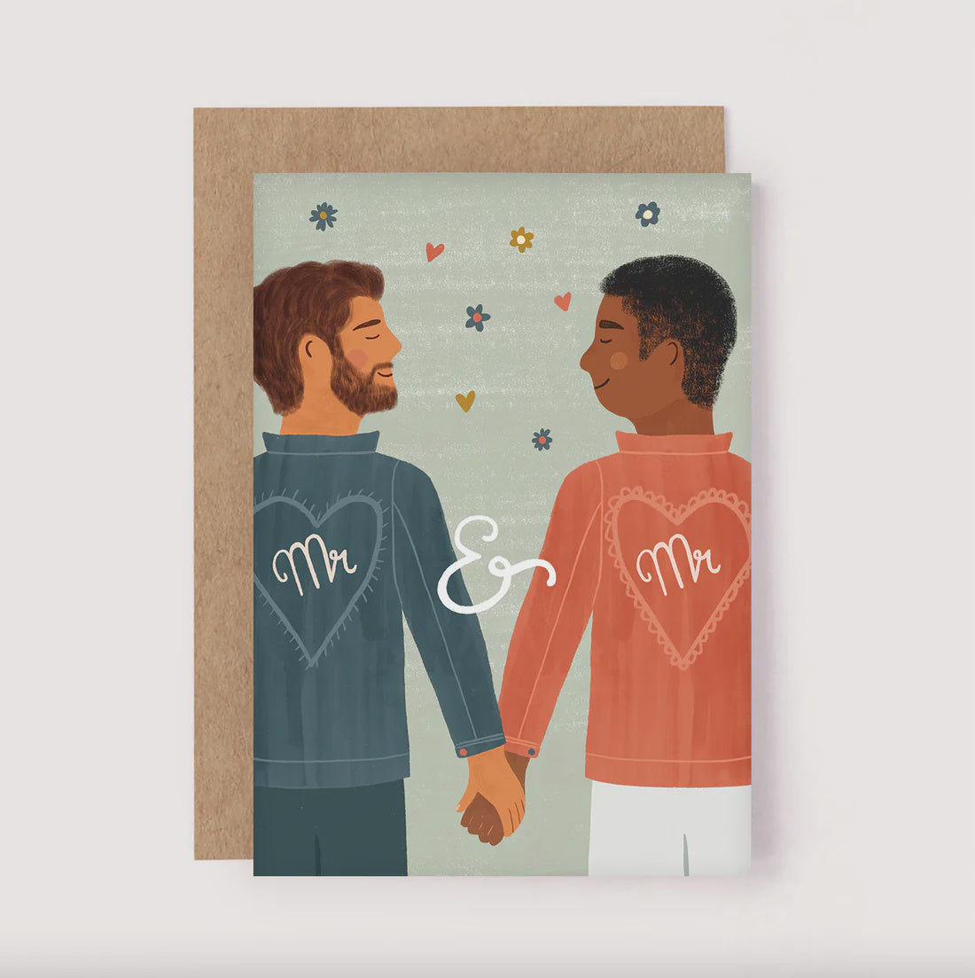 Mr and Mr Wedding Card