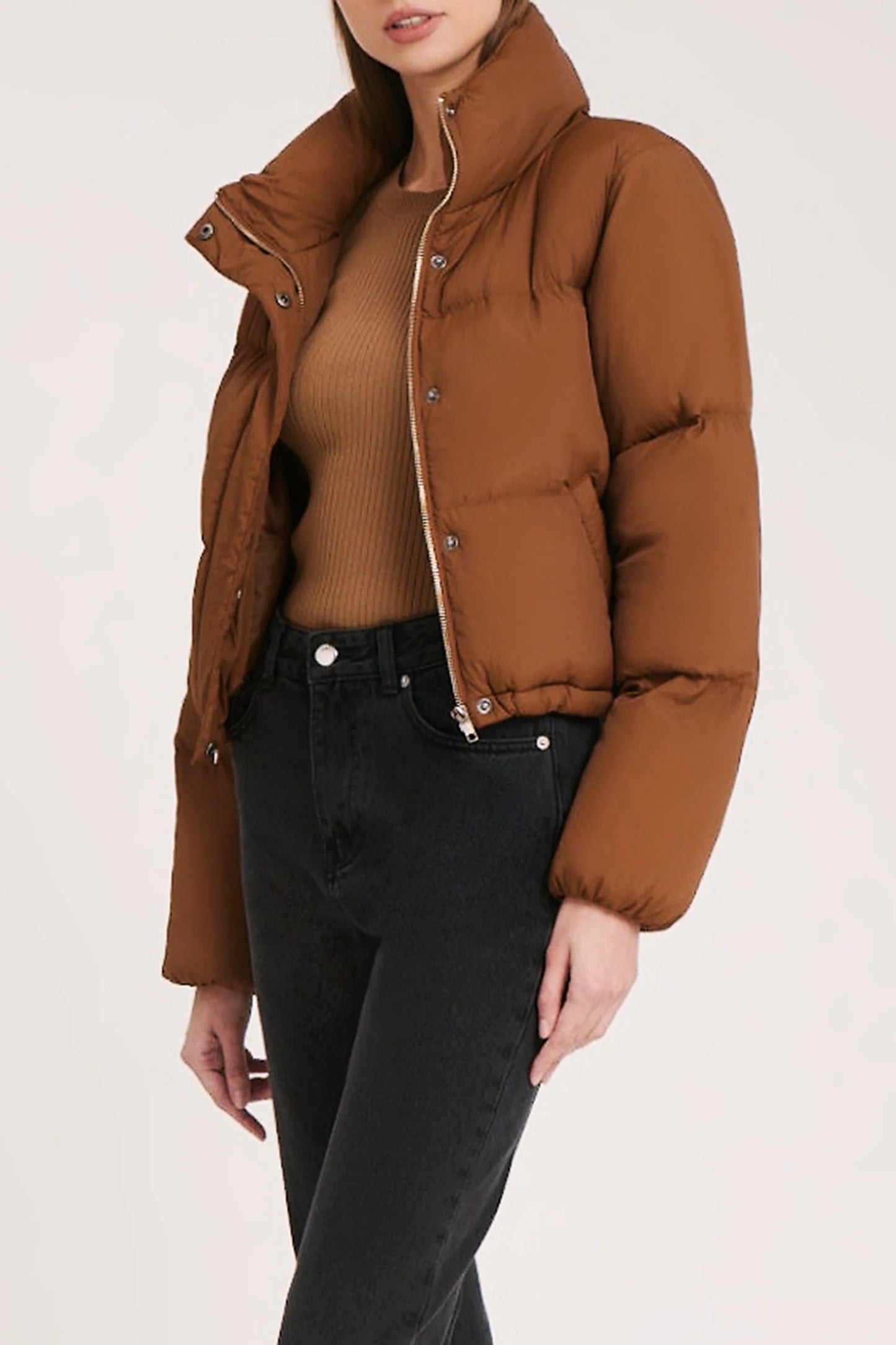 Topher Puffer Jacket Toffee