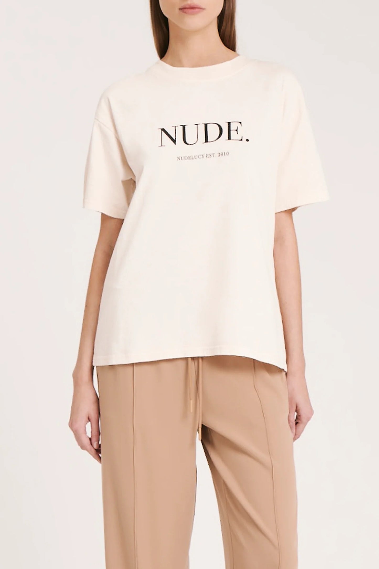 Nude BF Tee Cloud