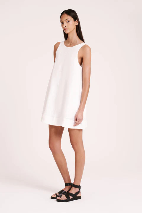 Nemi Dress White