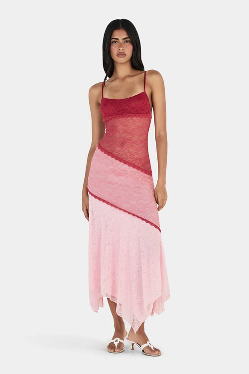 Alida Midi Dress Ballet Splice