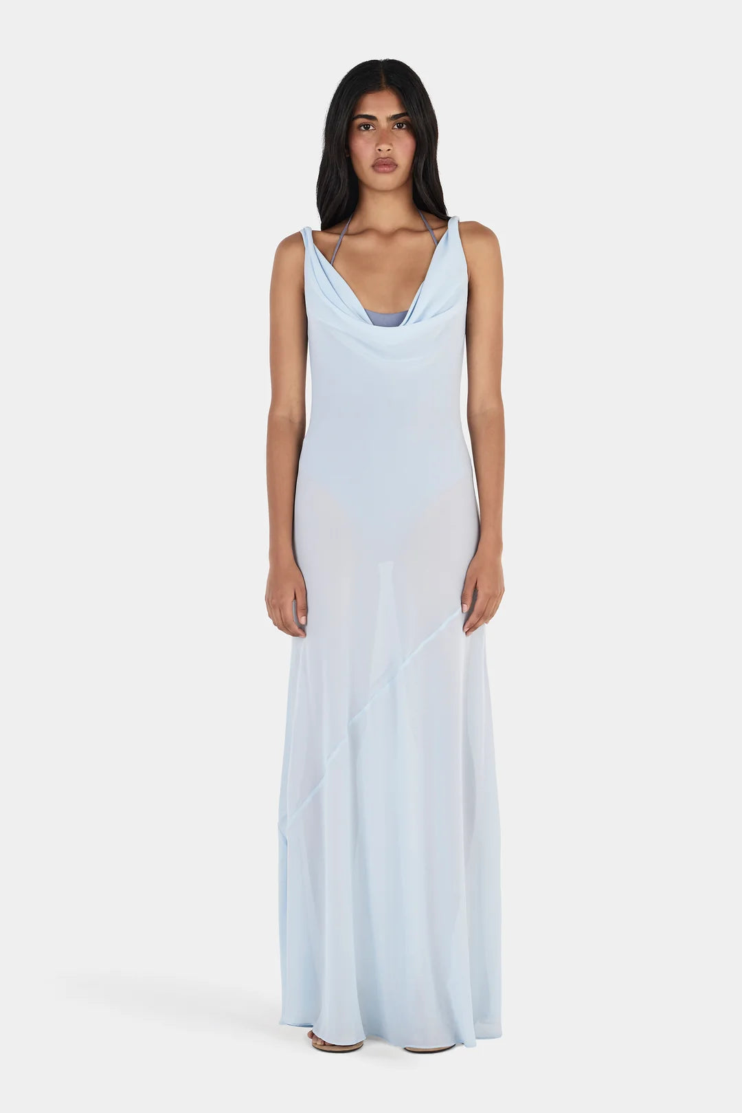 Sandra Maxi Dress Cornflower Blue