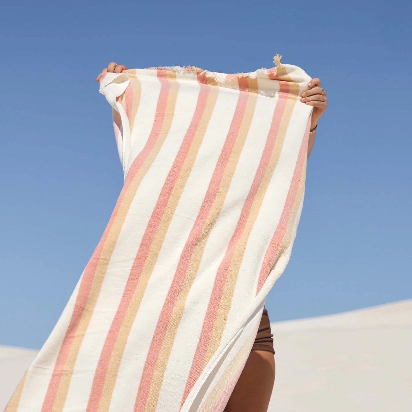 Shallows Beach Towel Peach