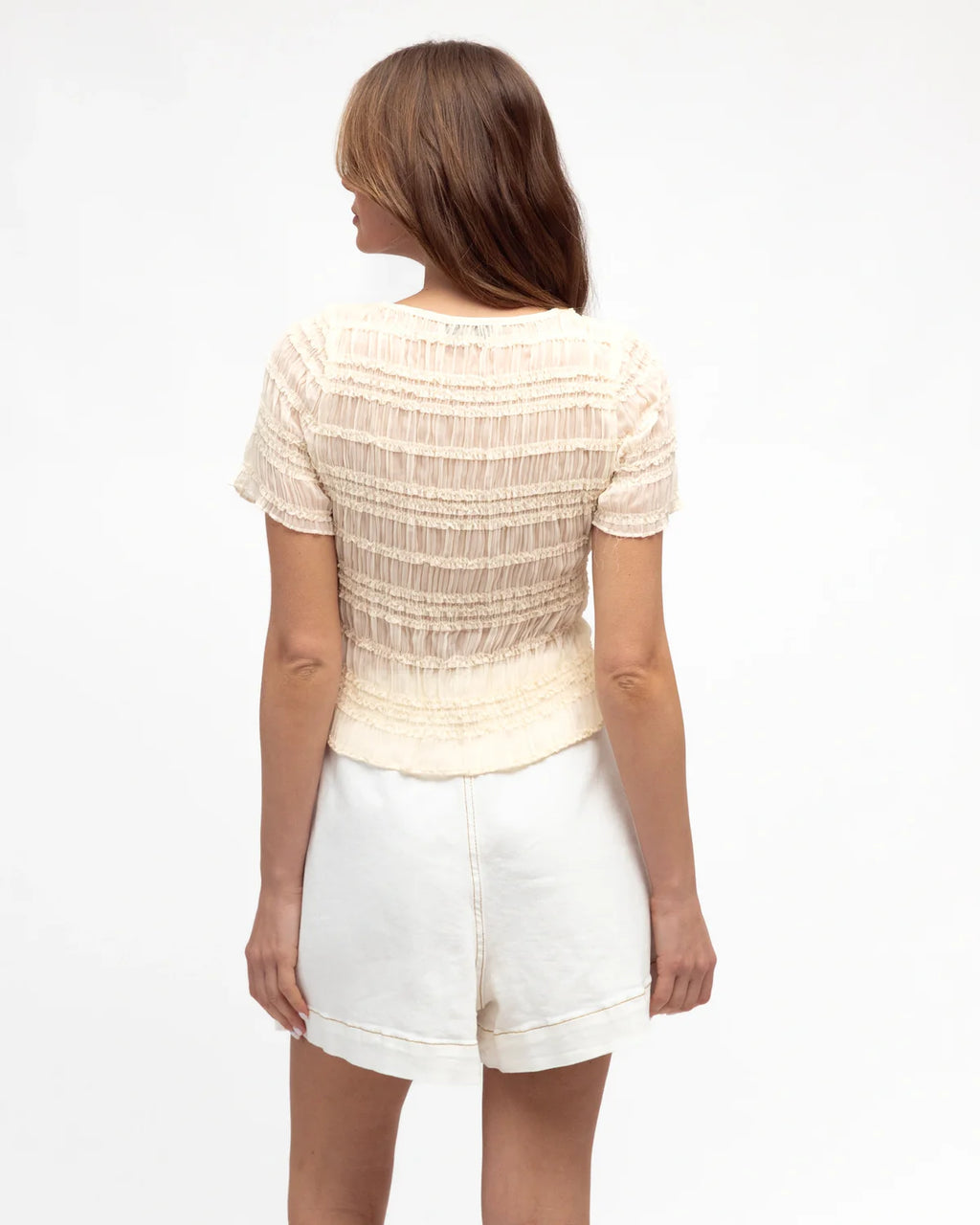Nicole Top Ecru