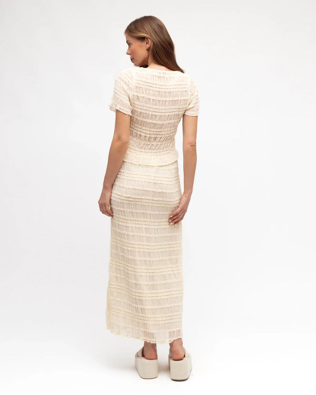 Nicole Skirt Ecru