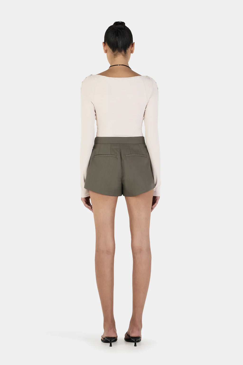 Quinn Long Sleeve Top Cream
