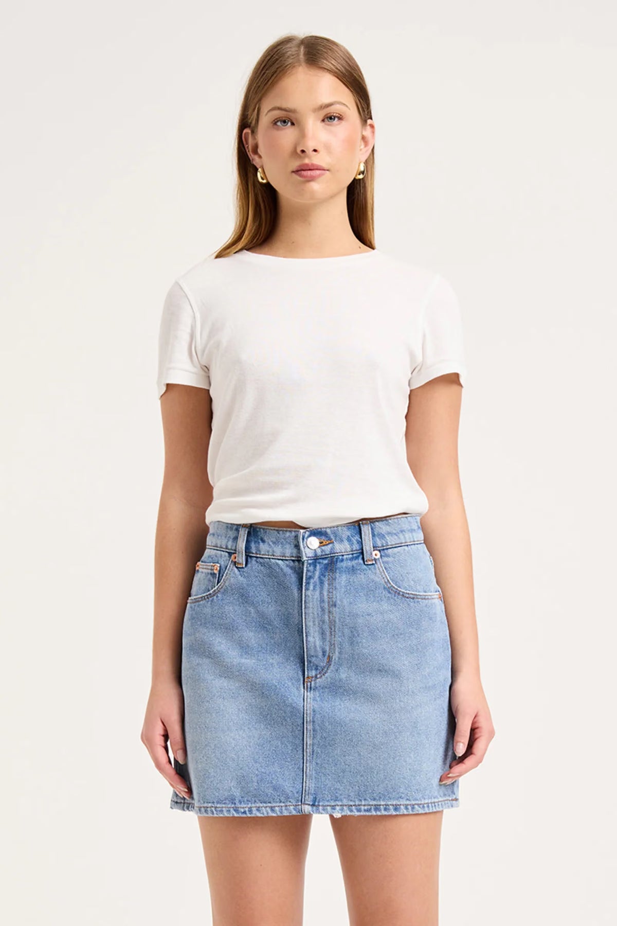 90's Relaxed Mini Skirt Surrender