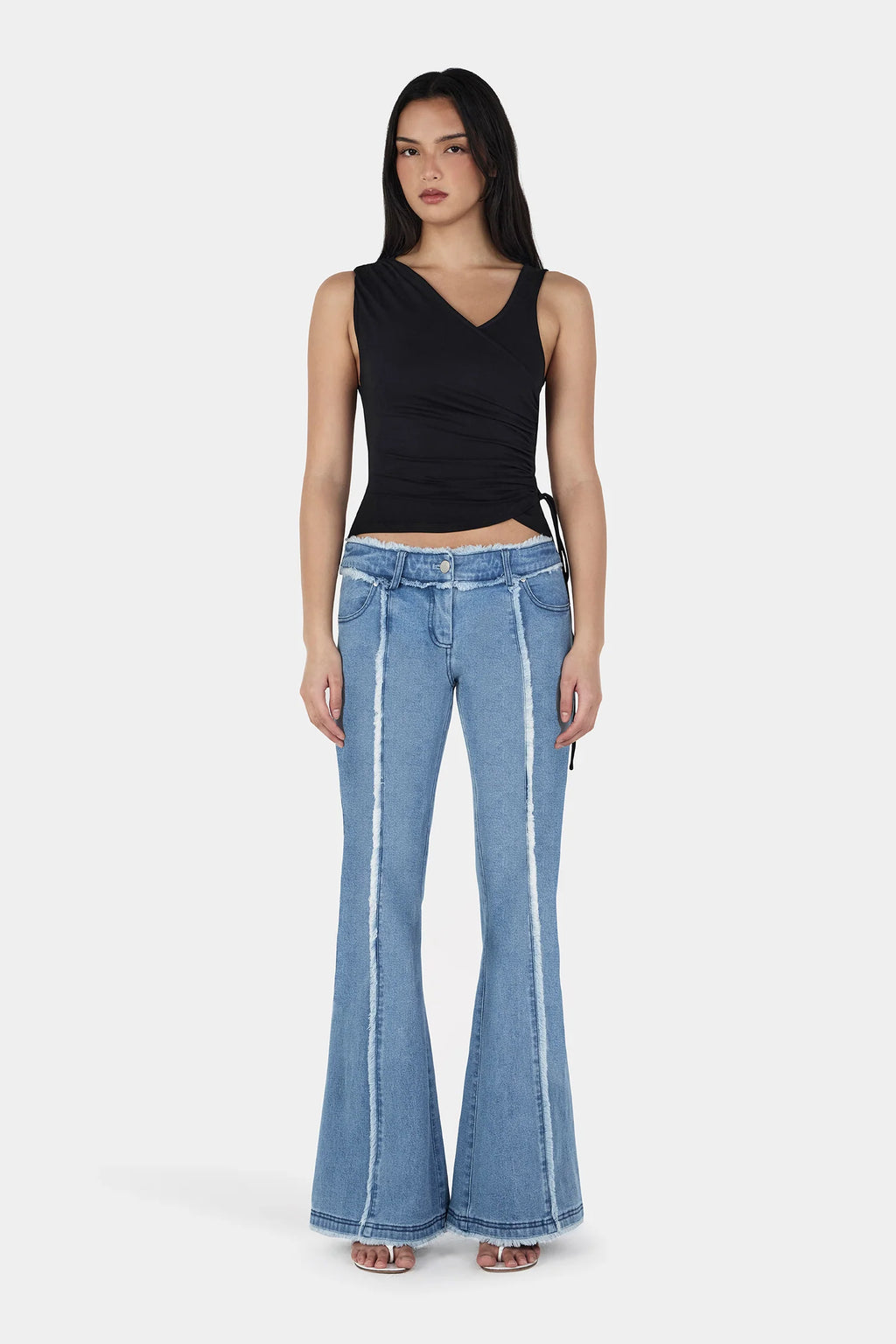 Rhonda ASYM Top Black