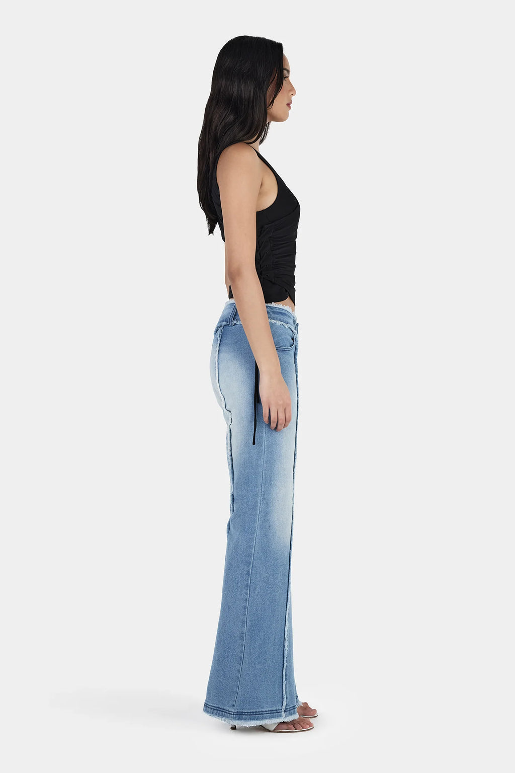 Rhonda ASYM Top Black
