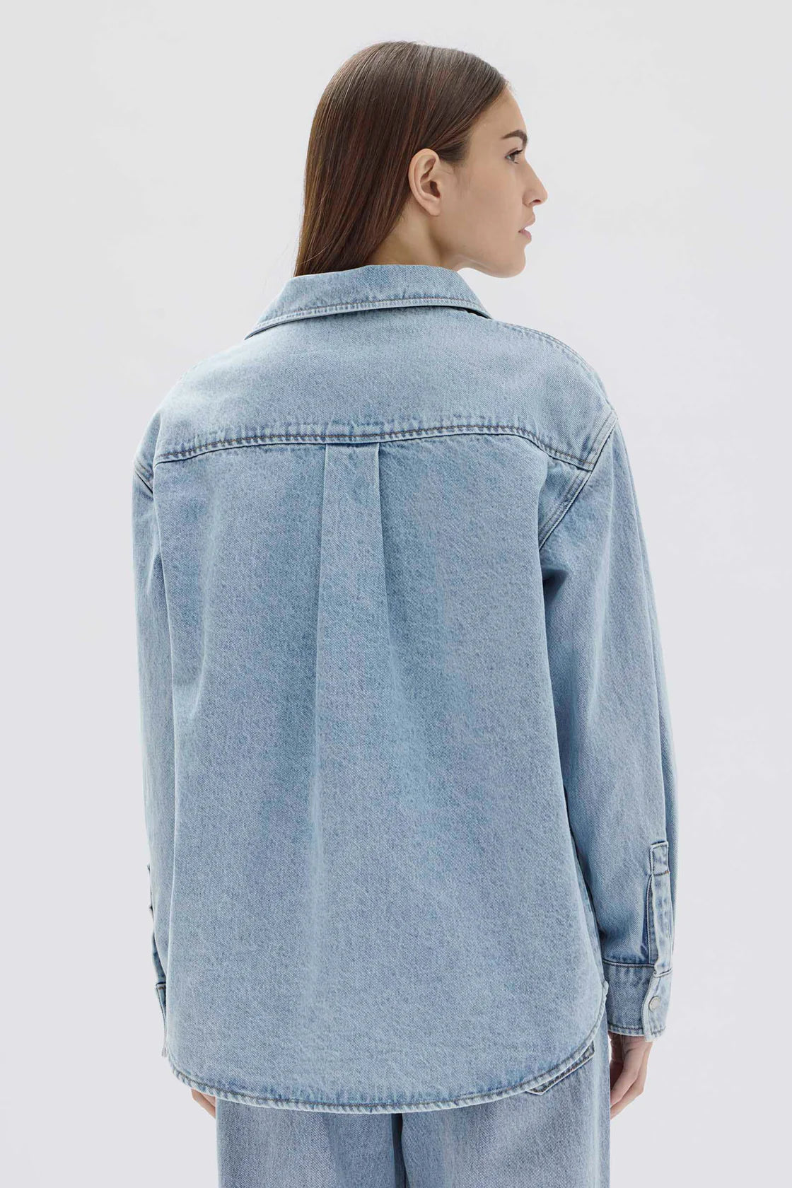 Rylee Denim Overshirt Light