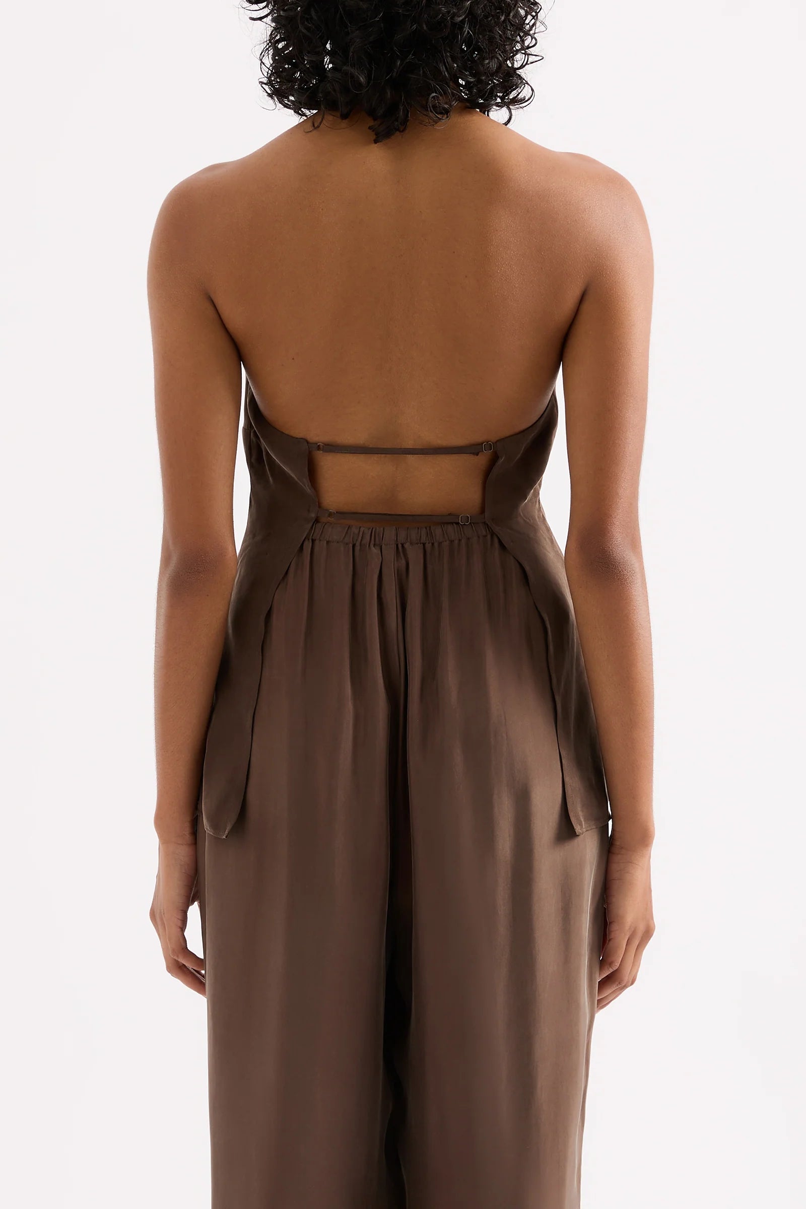 Linnea Cupro Top Clove