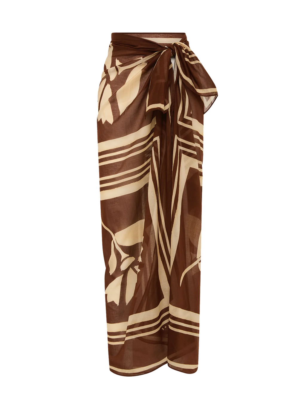 Square Pareo Clove Coconut