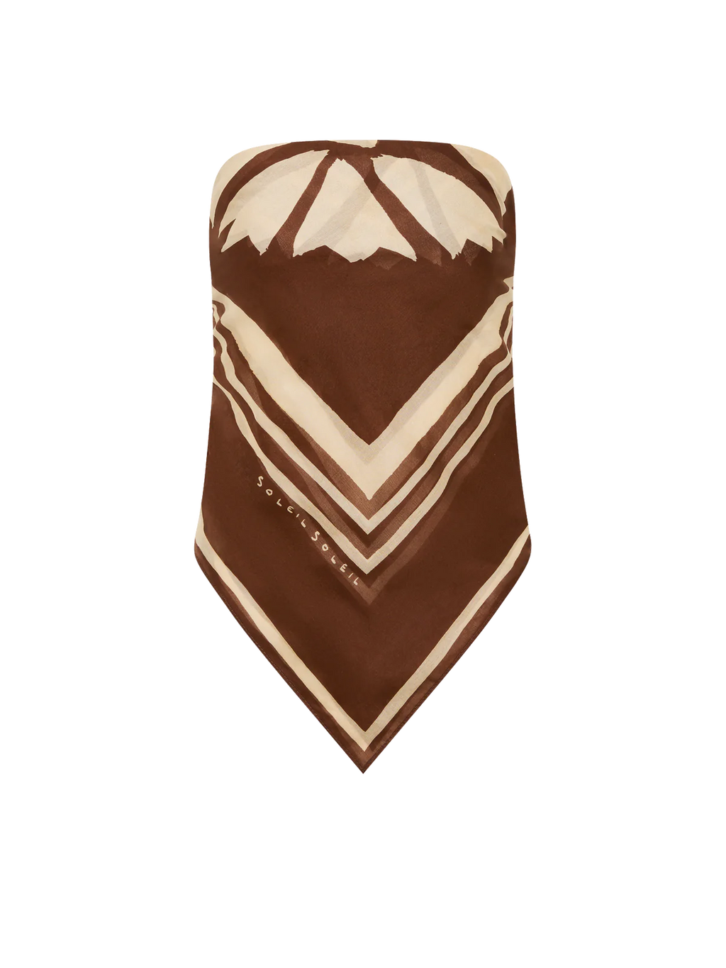 Square Pareo Clove Coconut