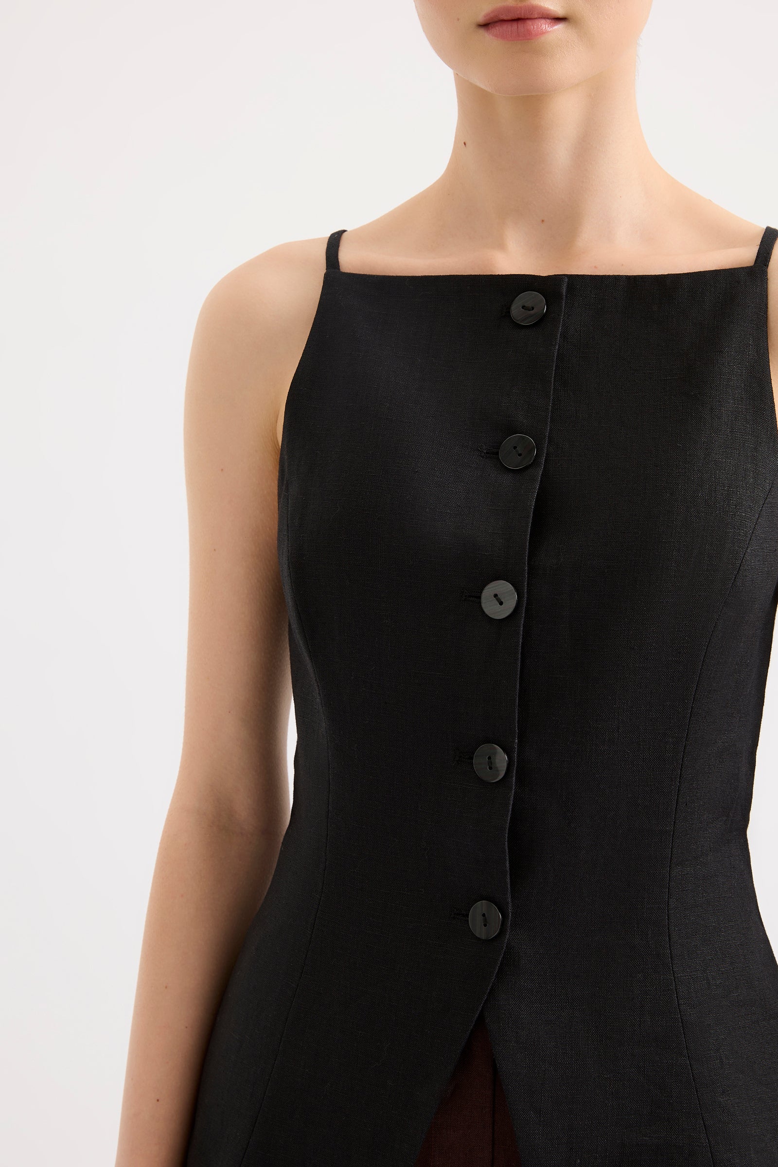 Lawrence Linen Vest