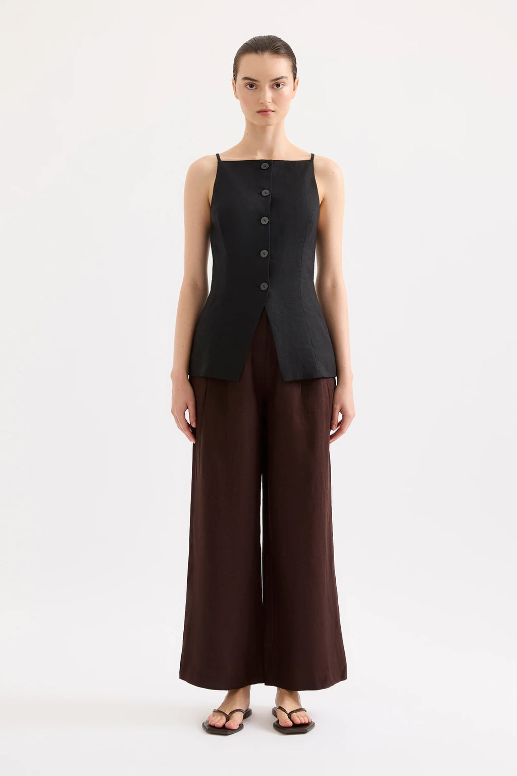 Lawrence Linen Vest