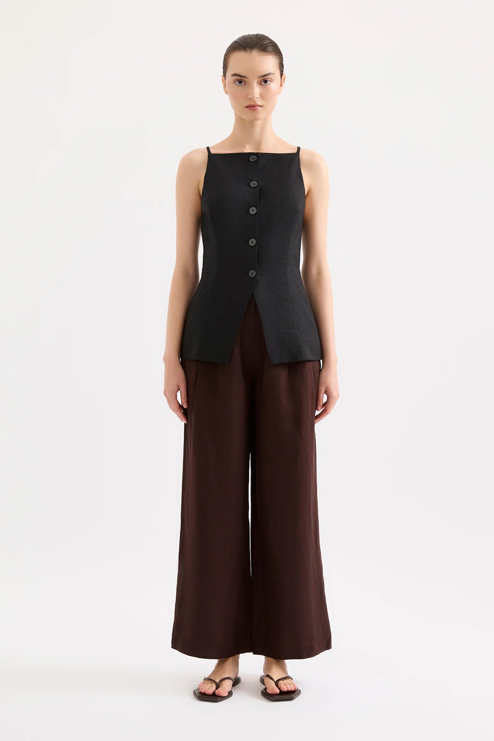 Lawrence Linen Vest