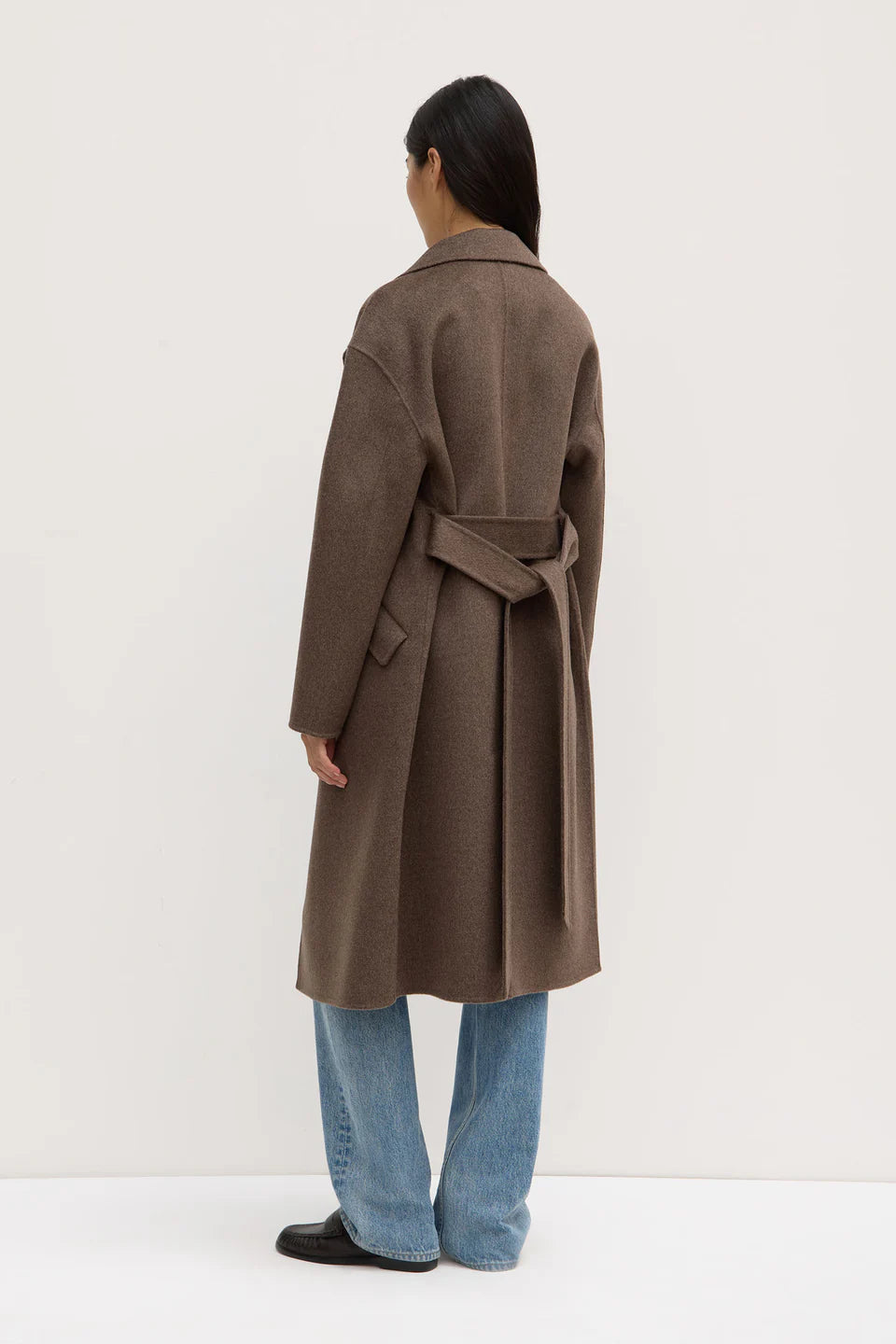 Sadie Wool Coat Cocoa Marle