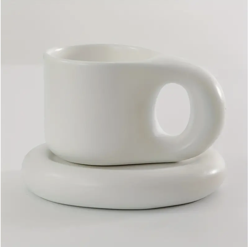 White Ceramic Mug