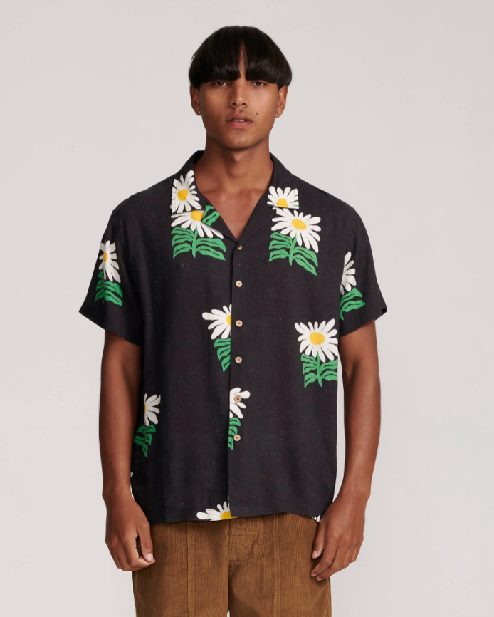 Calen Resort Shirt Black