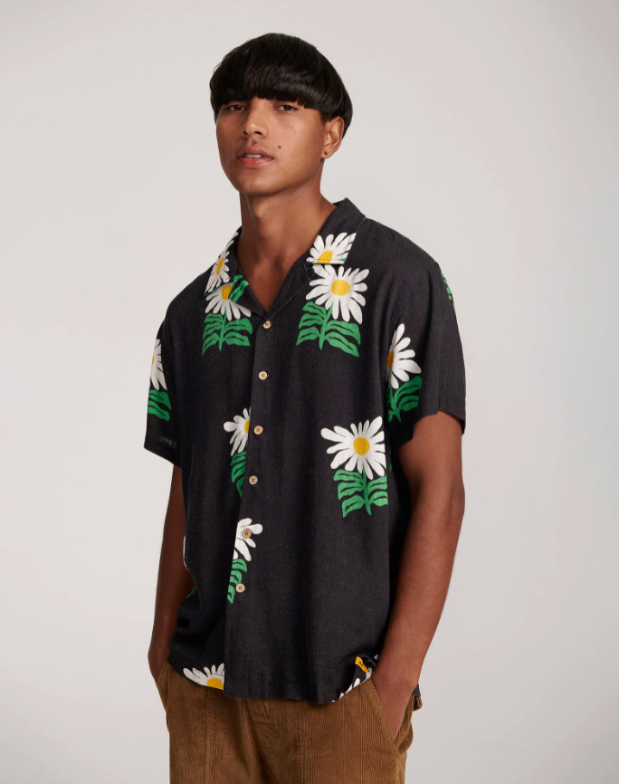 Calen Resort Shirt Black