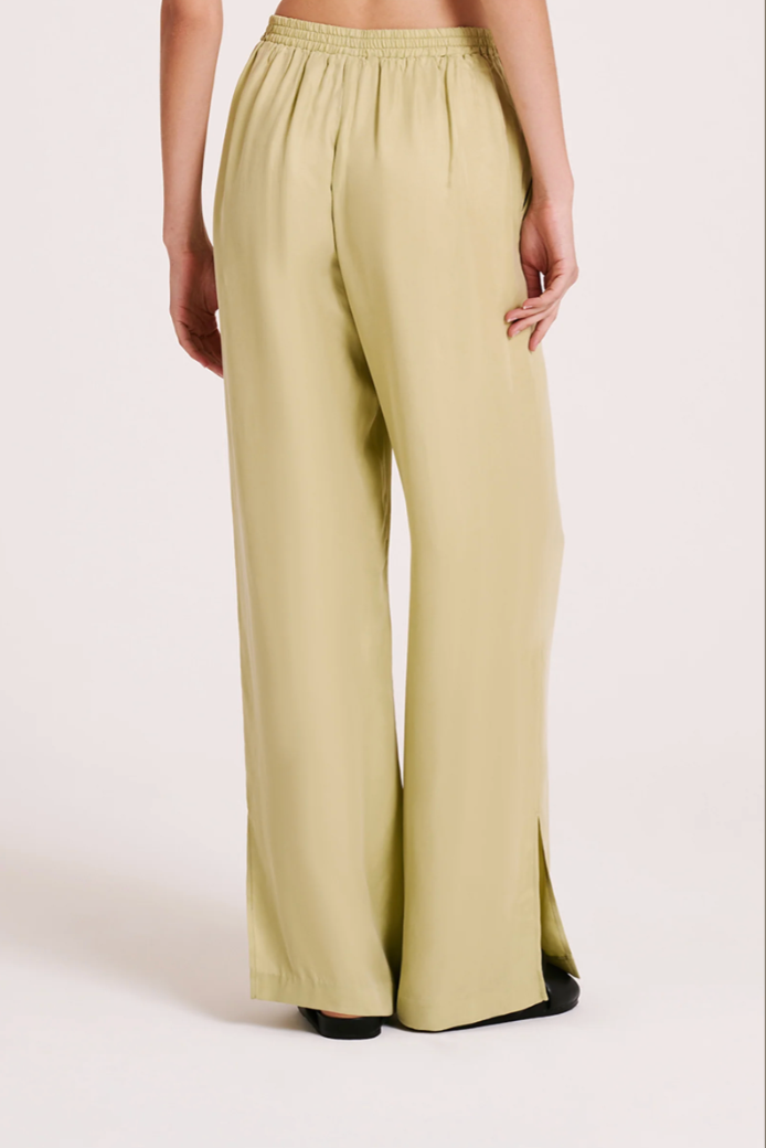 Dara Cupro Pants Lime