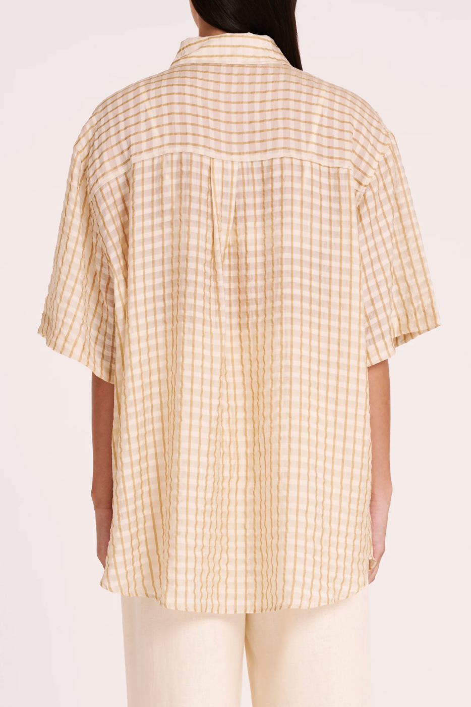 Meadow Shirt Honey Plaid