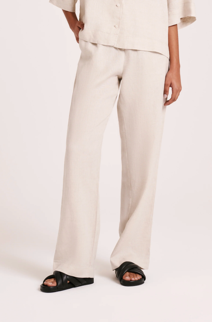 Linen Lounge Pant Natural