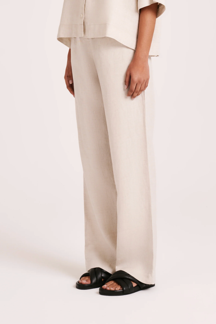 Linen Lounge Pant Natural