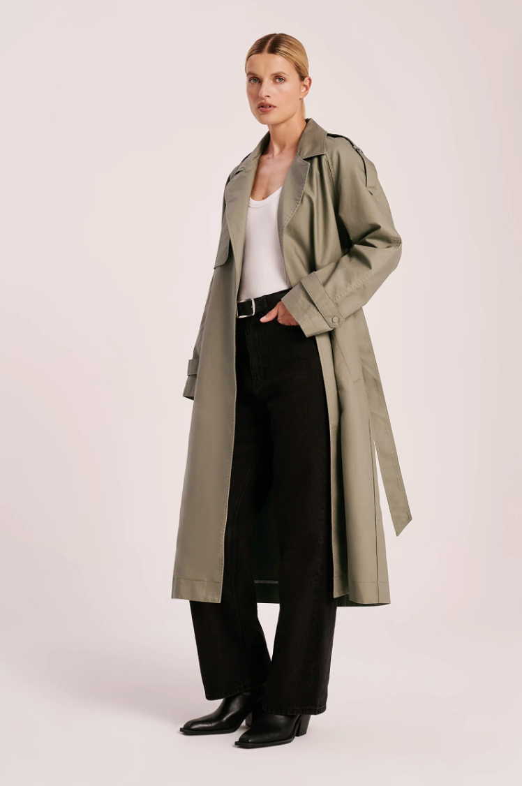 Frieda Trench Pewter