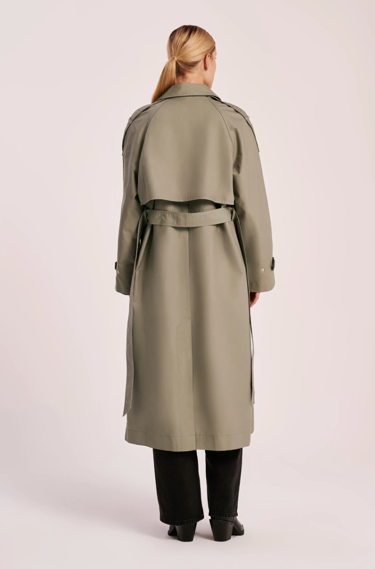 Frieda Trench Pewter