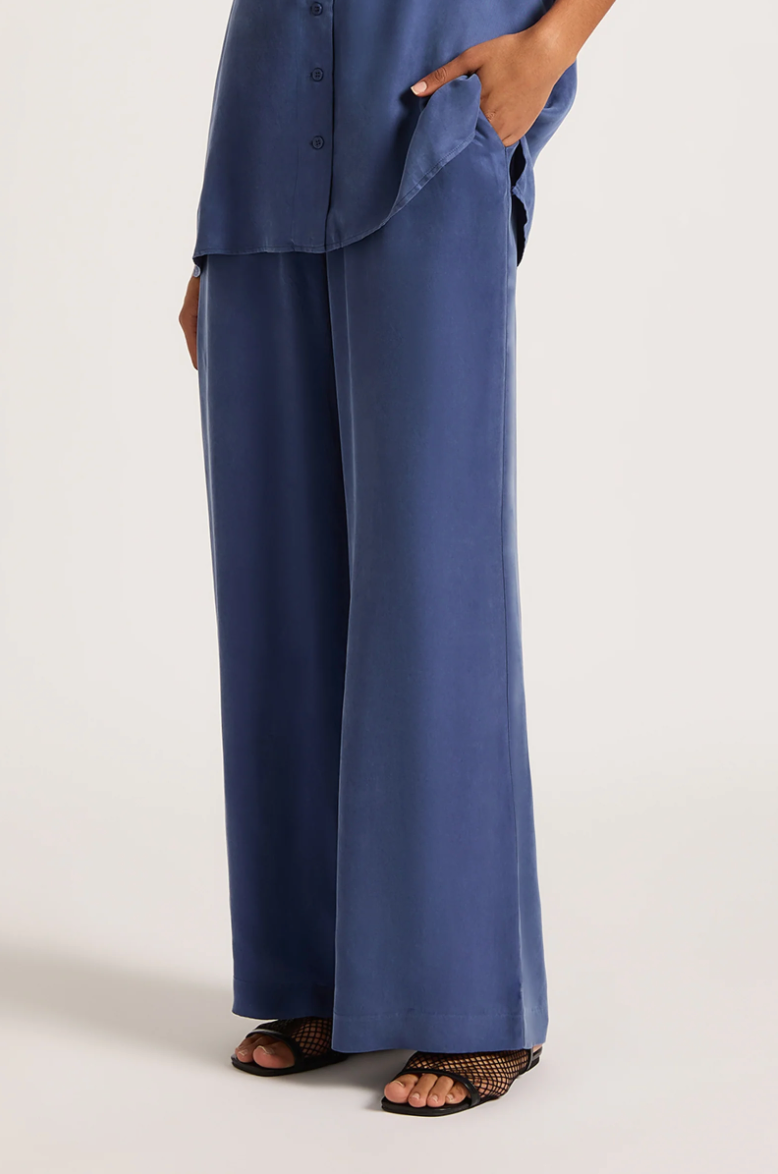 Rika Cupro Pant Indigo